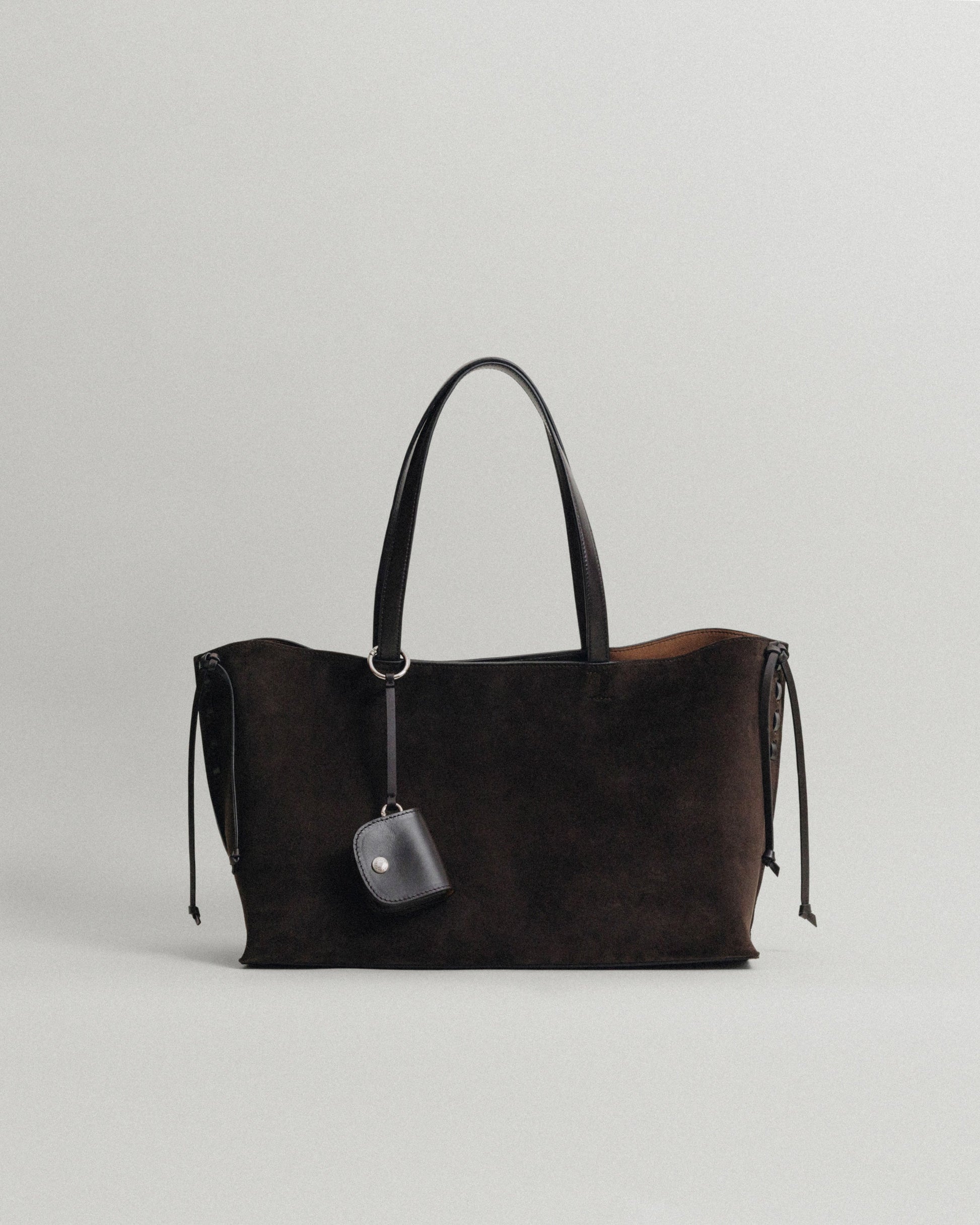 SAC TRESSÉ SUEDE BROWN