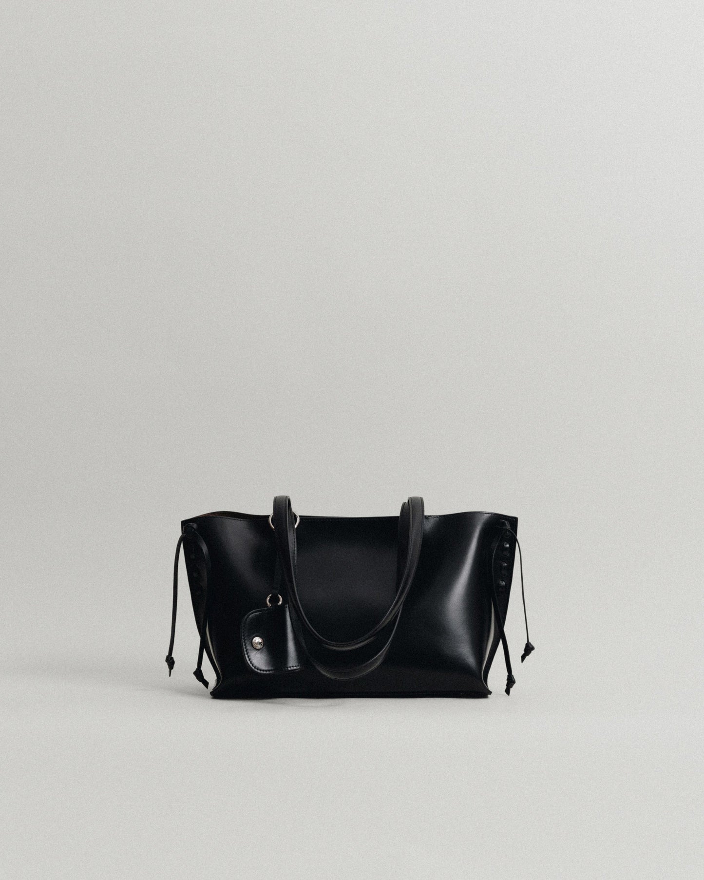 SAC TRESSÉ SMALL BLACK