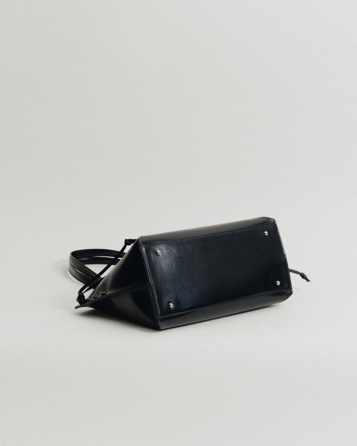 SAC TRESSÉ SMALL BLACK