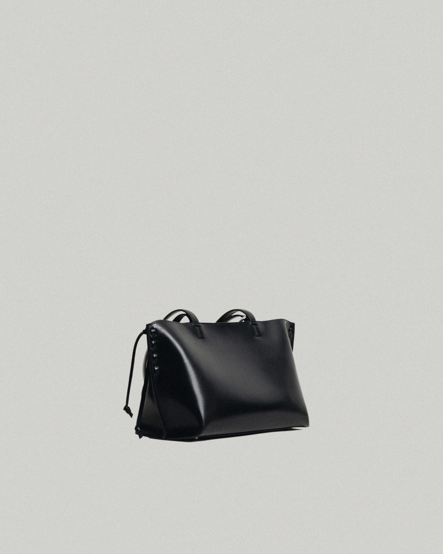 SAC TRESSÉ SMALL BLACK