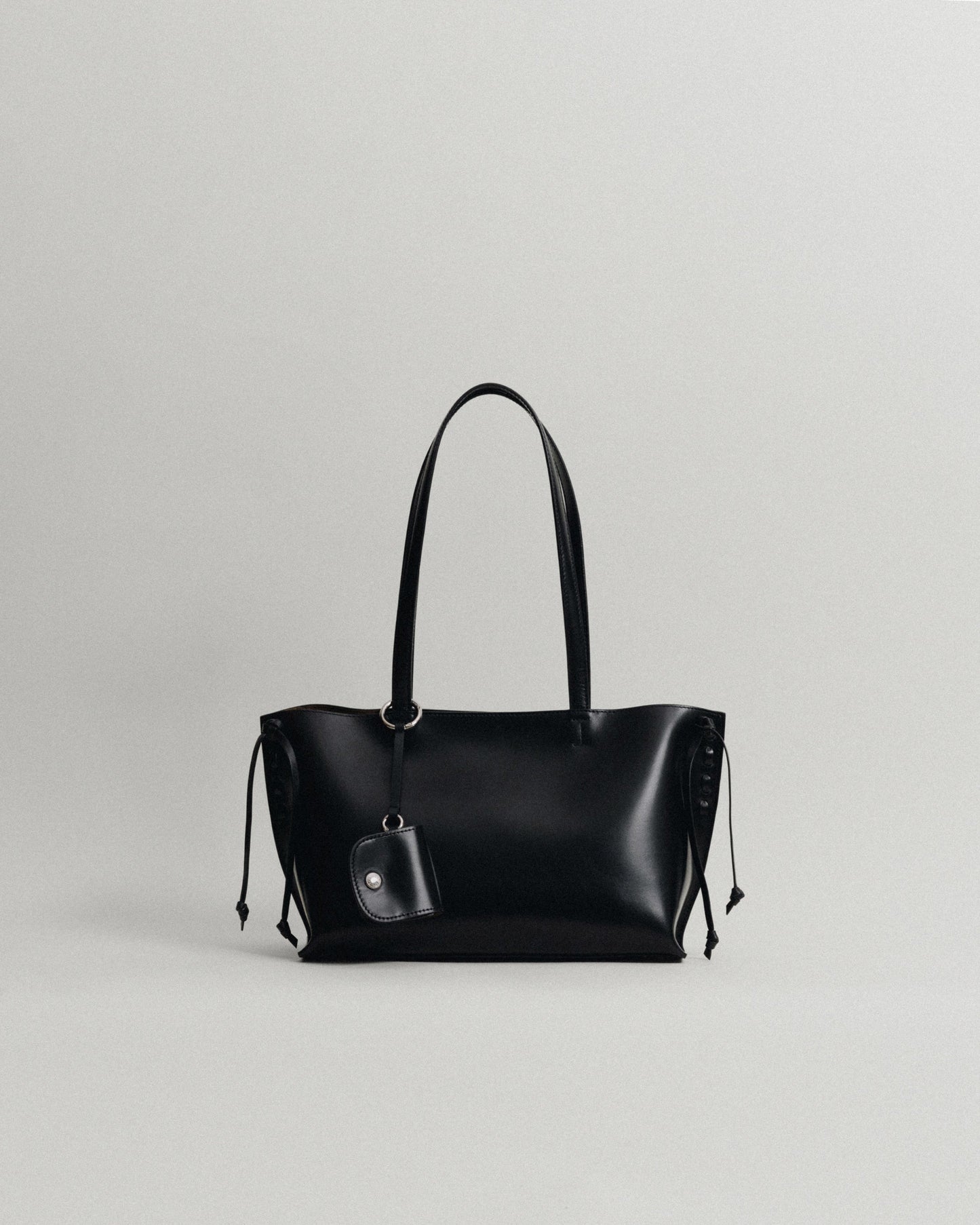 SAC TRESSÉ SMALL BLACK