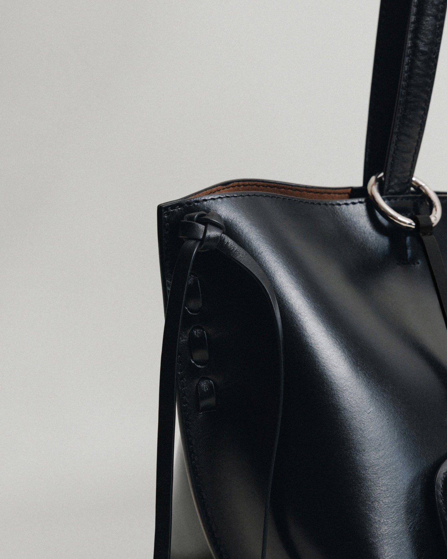 SAC TRESSÉ SMALL BLACK