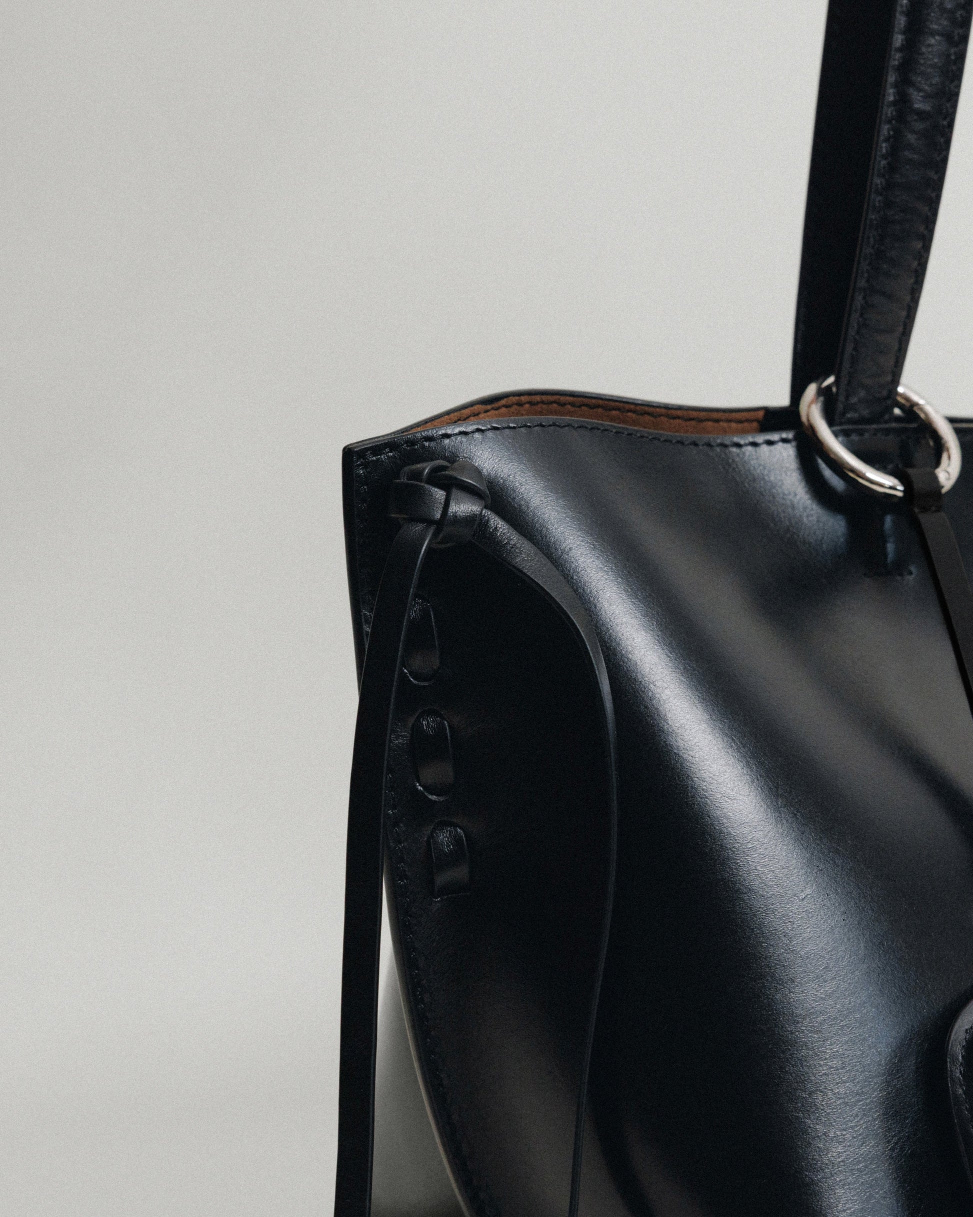 SAC TRESSÉ SMALL BLACK