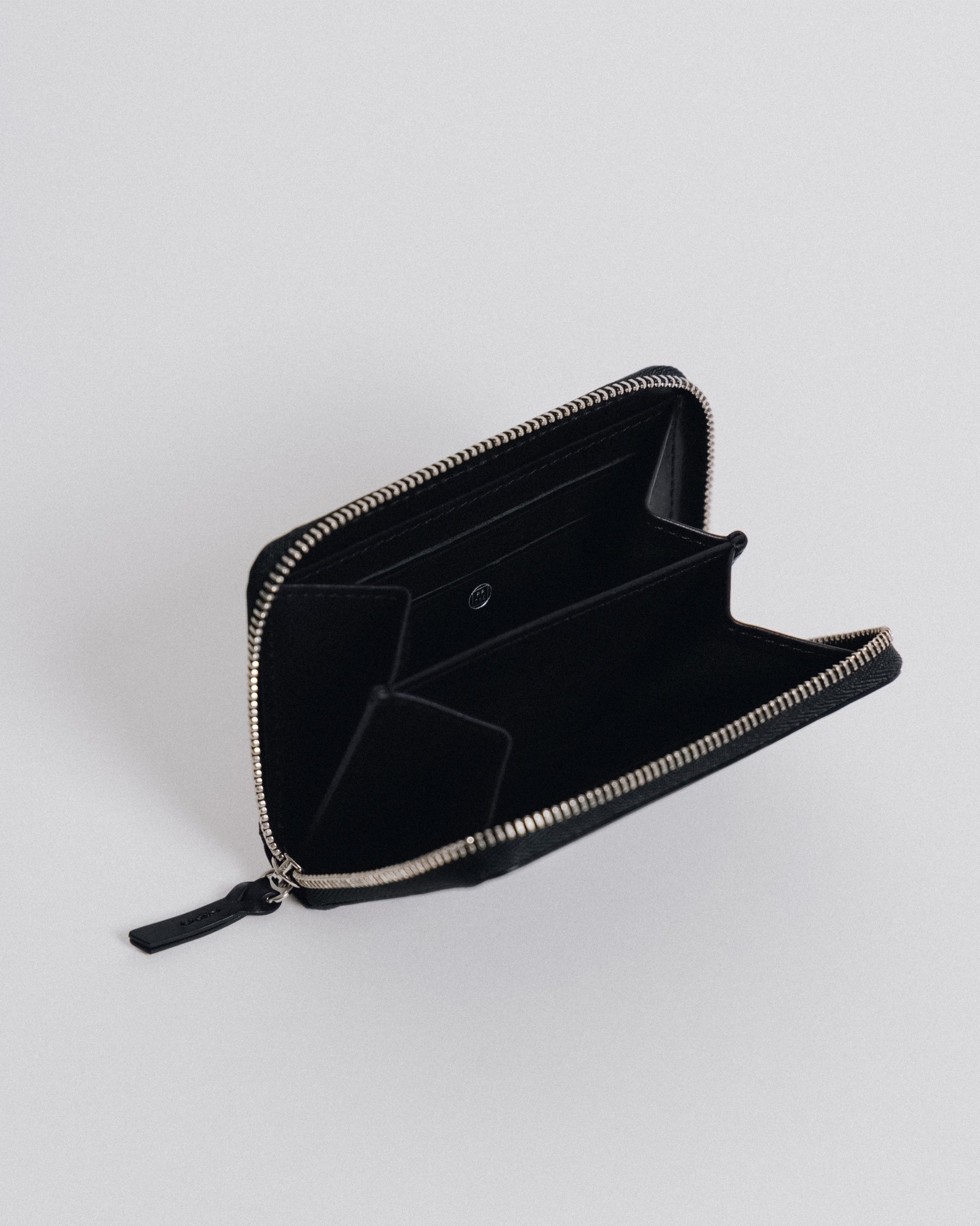 PORTE CARTES ZIPPÉ BLACK