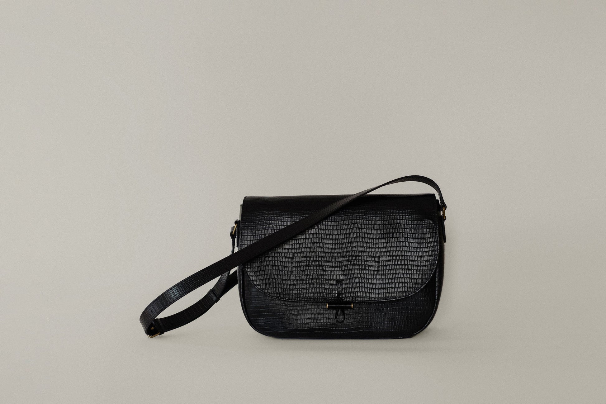 SAC CABILLOT LIZARD BLACK