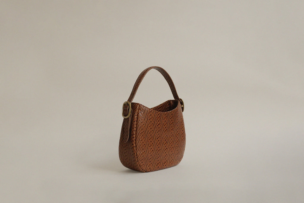 SAC CANOT MINI KILIM BROWN