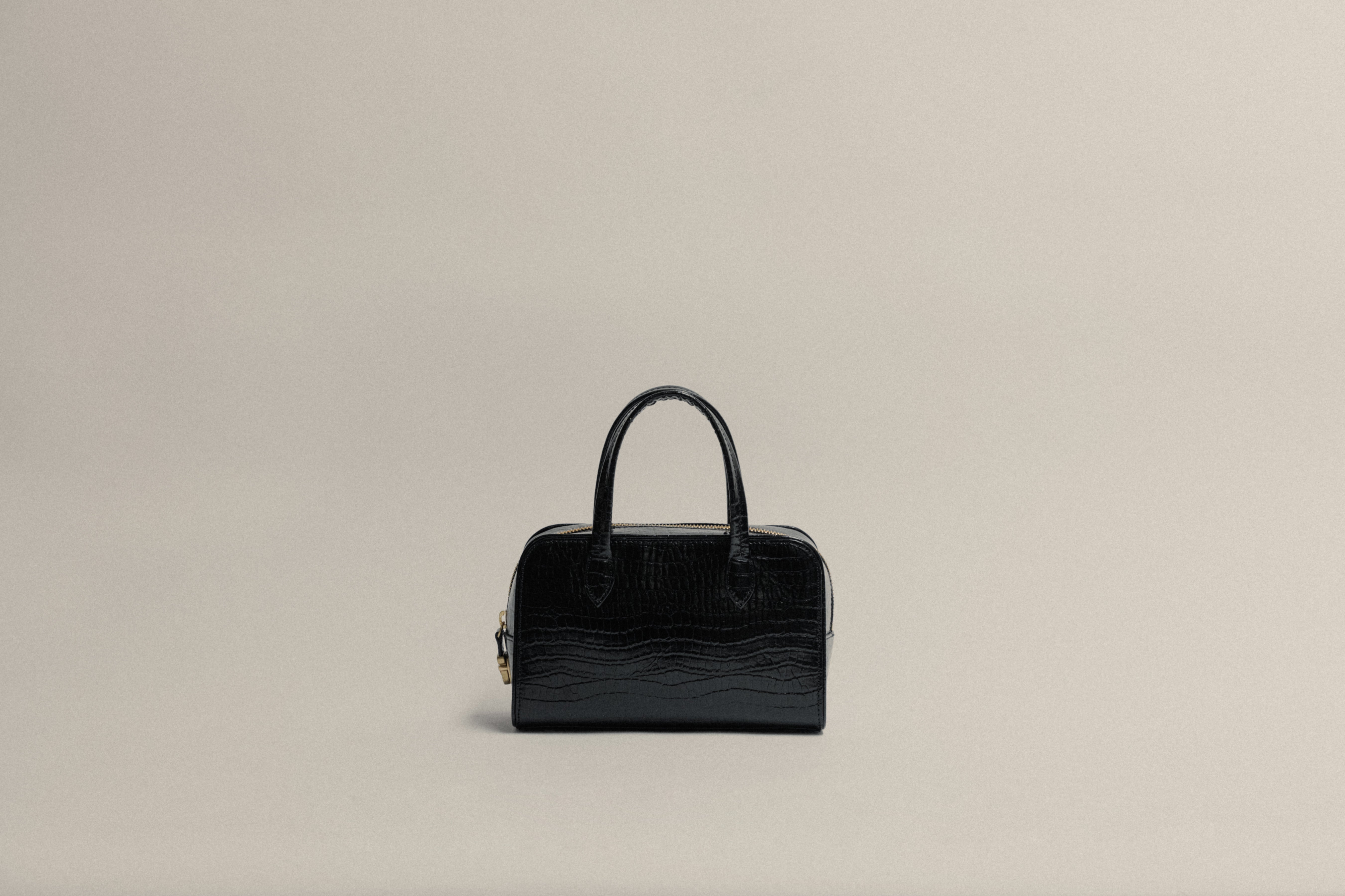 SAC LOQUET MINI CROCO BLACK – TOUT Y EST JP