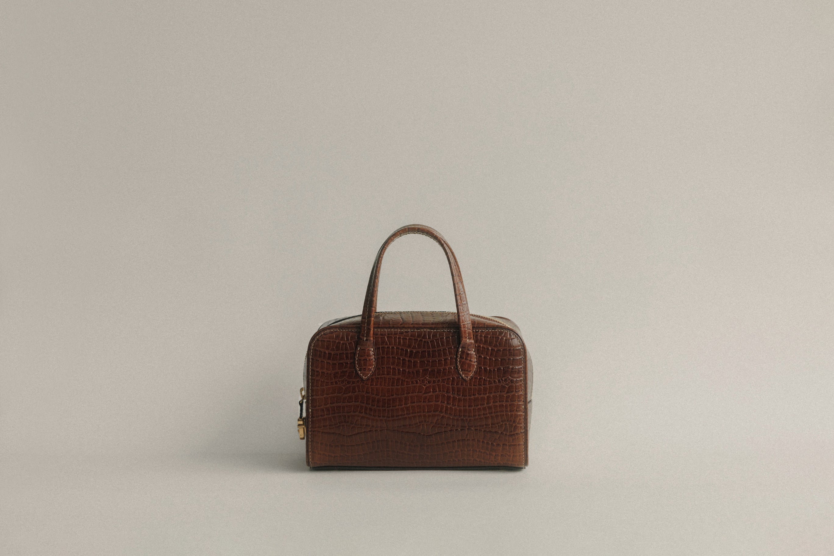 SAC LOQUET MINI CROCO BROWN – TOUT Y EST JP