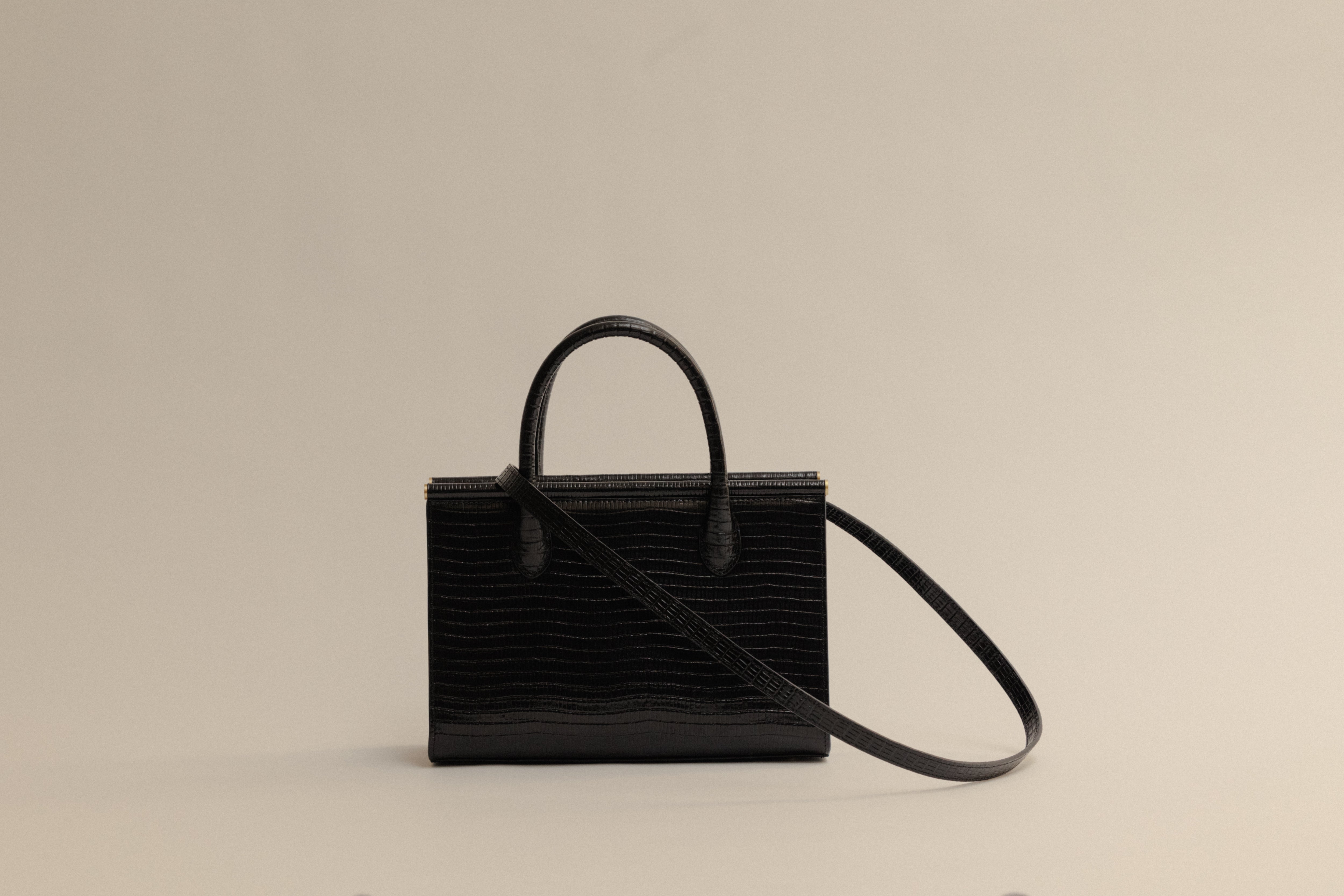 SAC PARALLÈLE MINI LIZARD BLACK